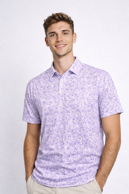 The “Lavender links” polo