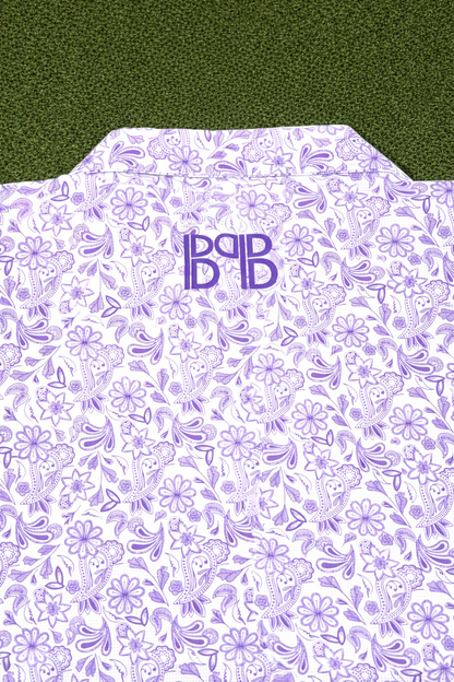 The “Lavender links” polo